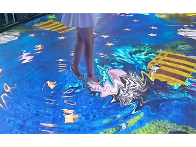 Interactive Floor LED